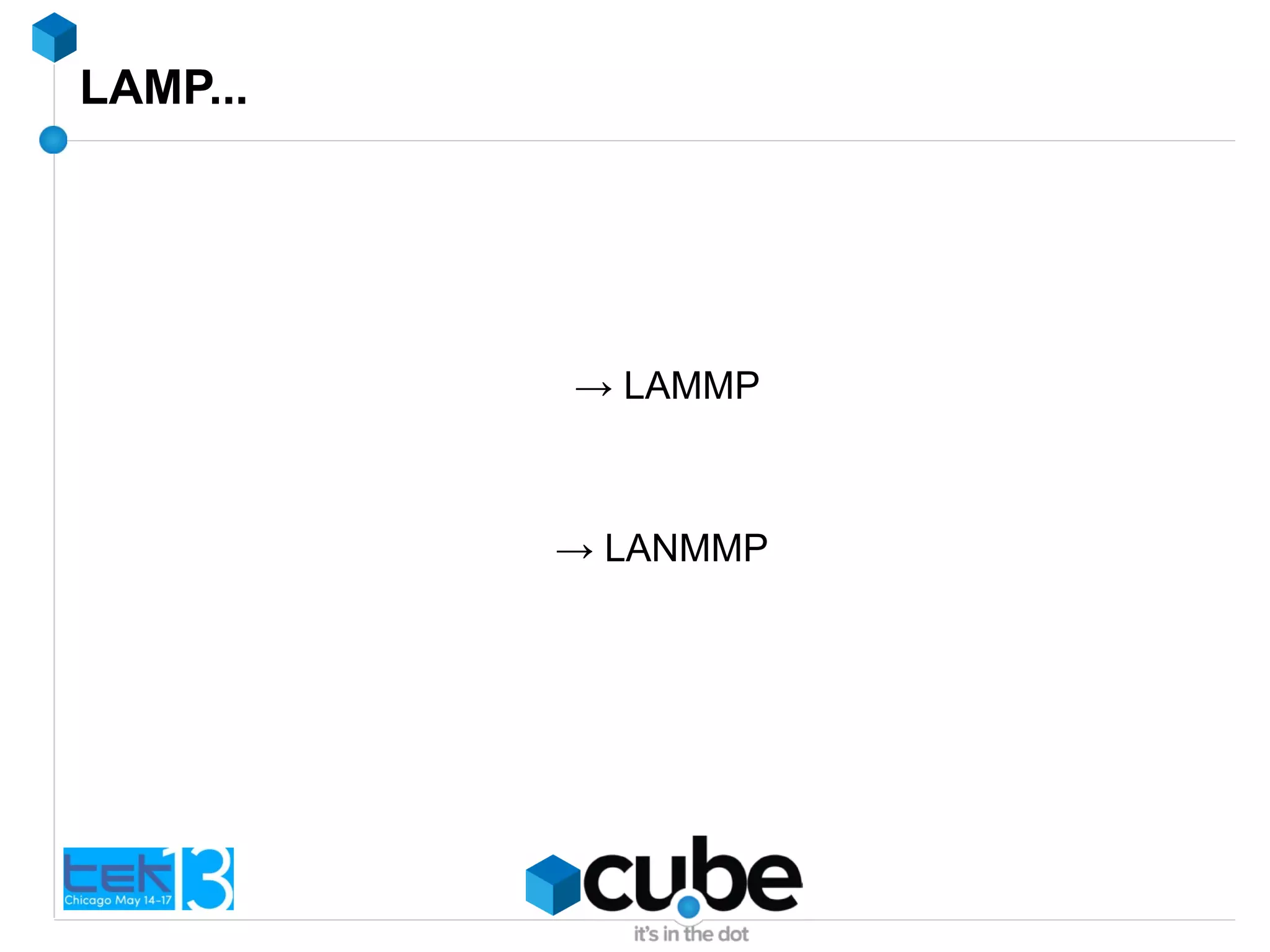 LAMP...
→ LAMMP
→ LANMMP
 