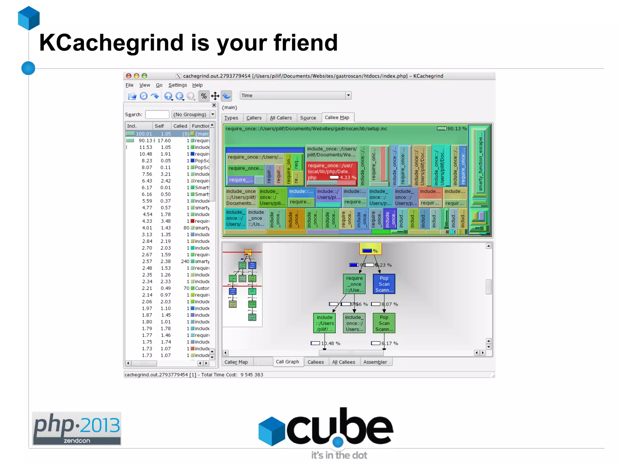 KCachegrind is your friend
 