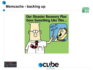 Memcache - backing up 
 