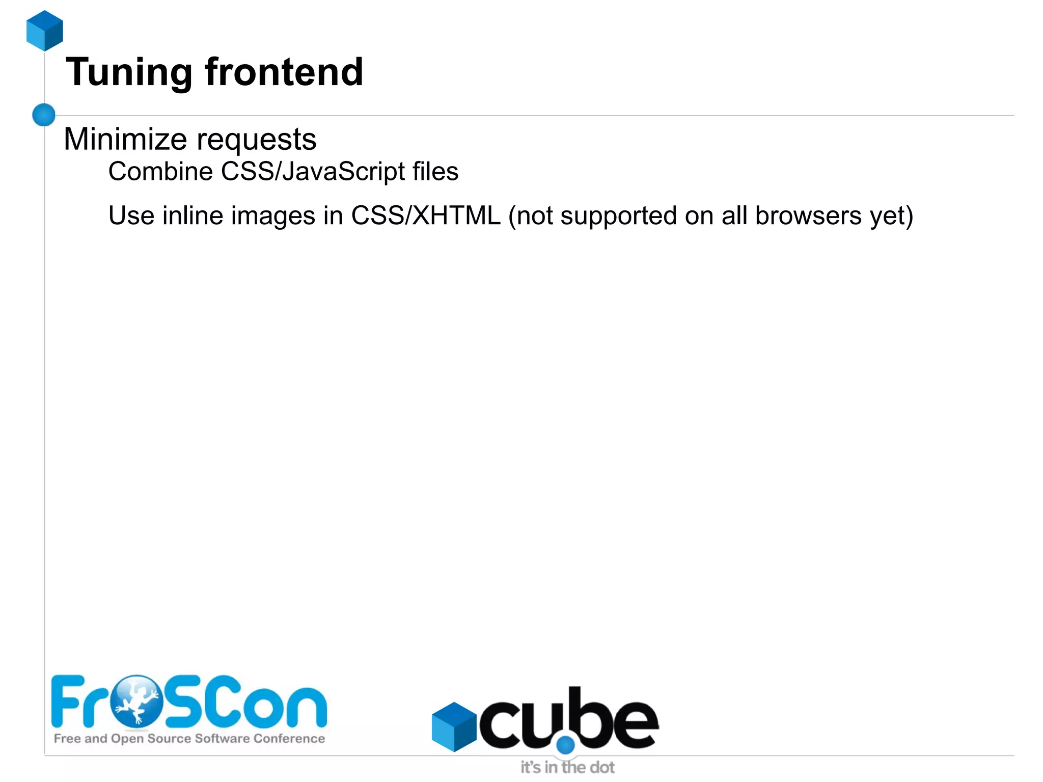 -> Store a lot of very large objects 