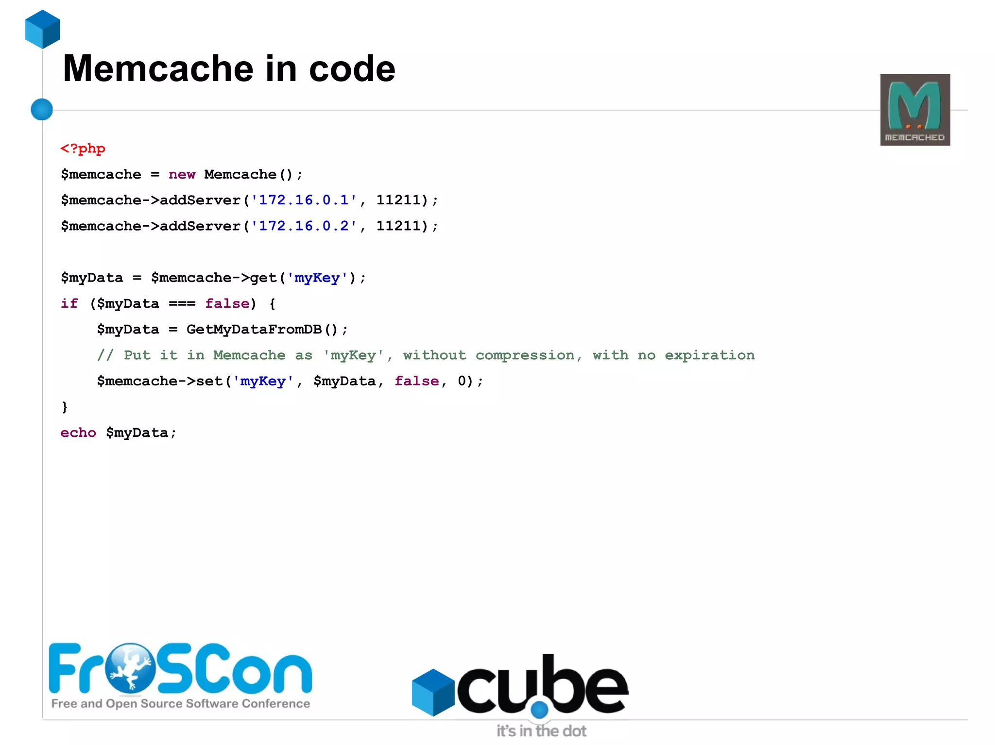 Caching techniques #1 : Store entire pages 