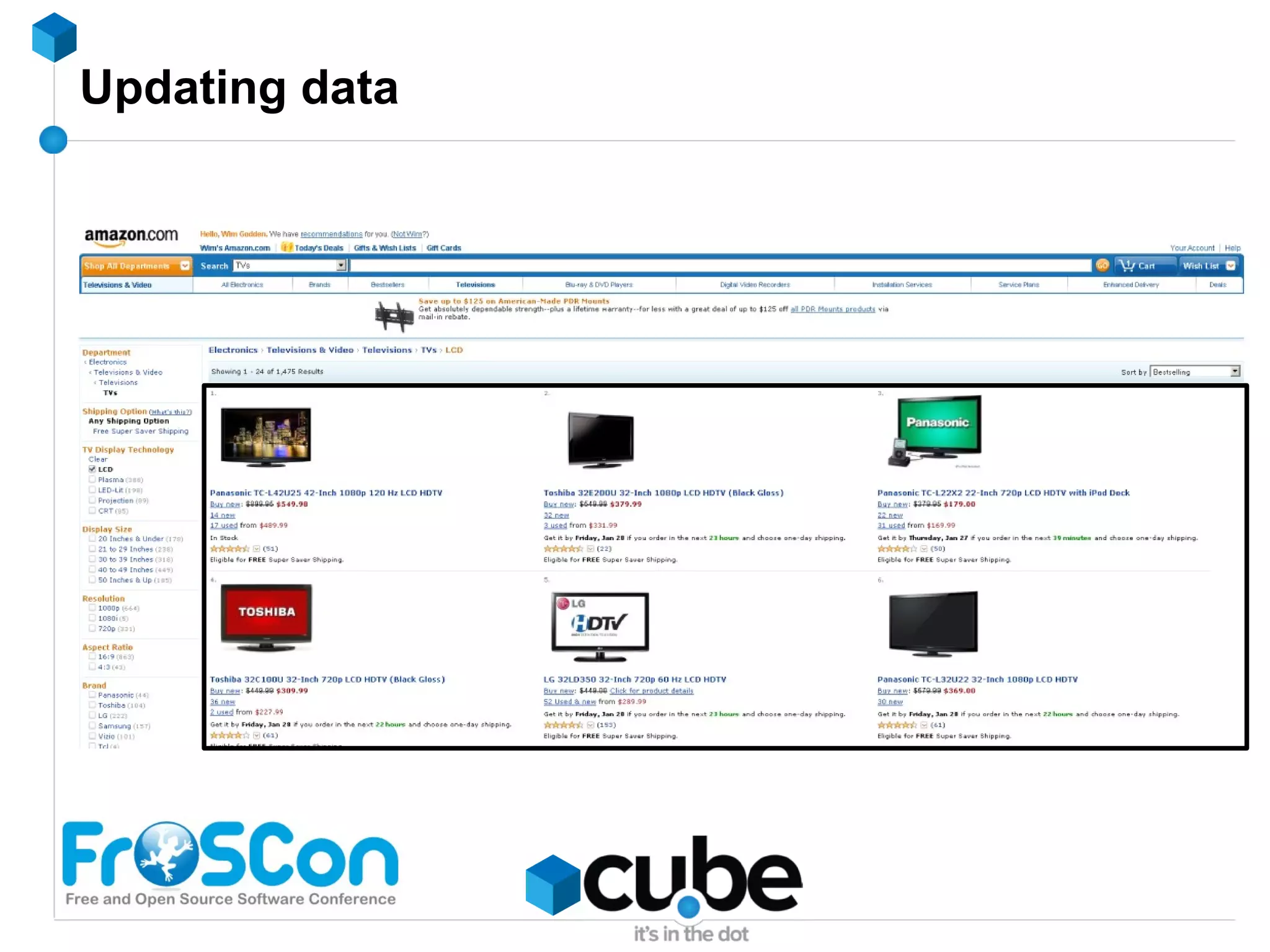 free up DB resources for more hits ! 
