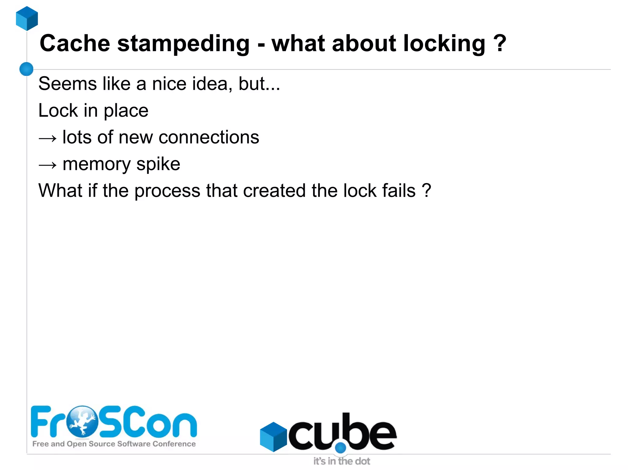Existing projects : Look at MySQL slow query log 