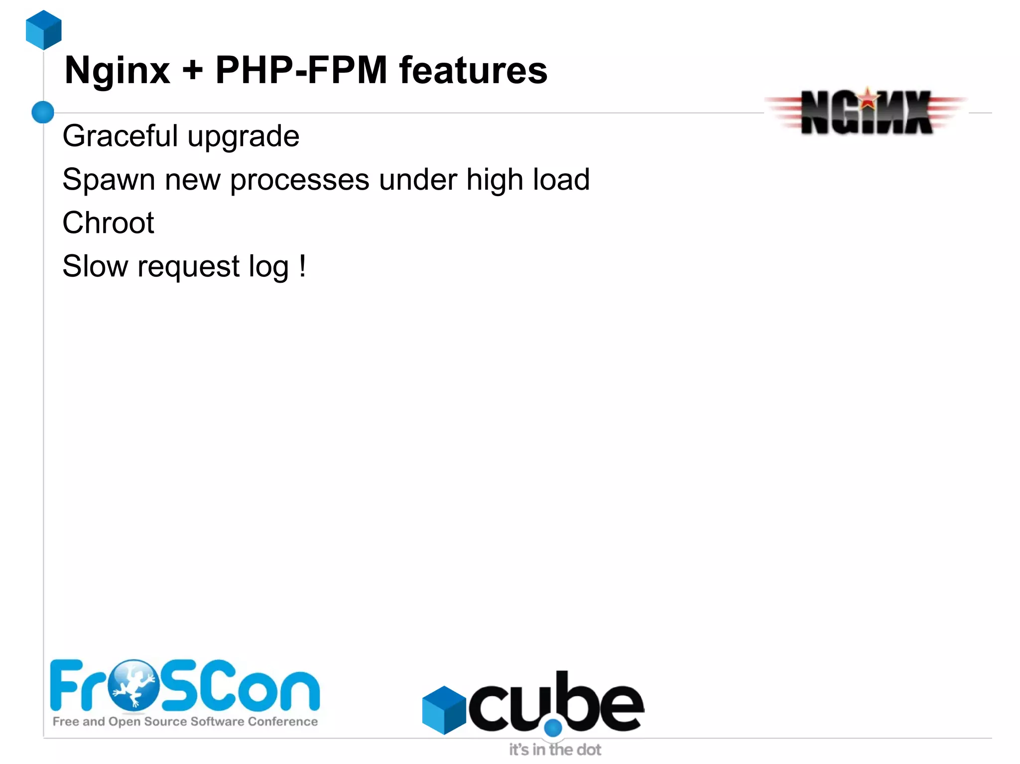 Limited number of files per directory -> Subdirectories Local 5 Webservers -> 5 local caches 