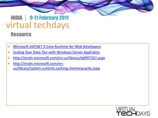 Data / Object Caching