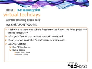Data / Object Caching