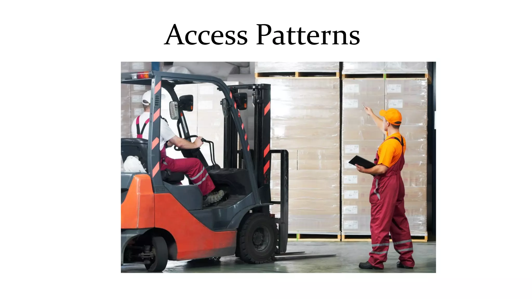Access Patterns
 