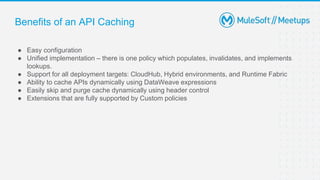 Caching strategies in MuleSoft | PPTX