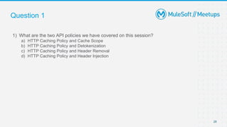 Caching strategies in MuleSoft | PPTX