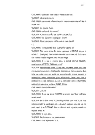 Relatório CPMI do Cachoeira parte 2