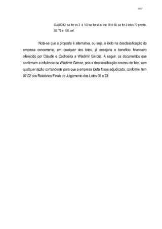 Relatório CPMI do Cachoeira parte 2