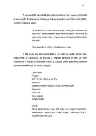 Relatório CPMI do Cachoeira parte 2