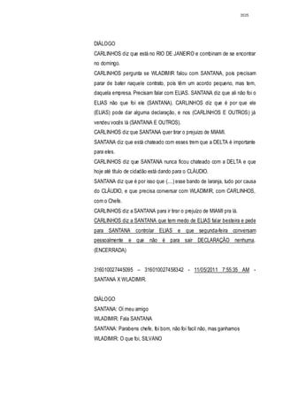 Relatório CPMI do Cachoeira parte 2