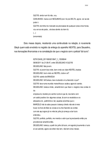 Relatório CPMI do Cachoeira parte 2