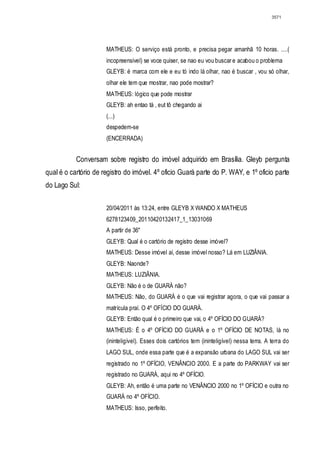 Relatório CPMI do Cachoeira parte 2