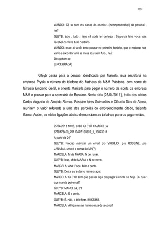 Relatório CPMI do Cachoeira parte 2