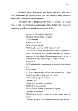 Relatório CPMI do Cachoeira parte 2