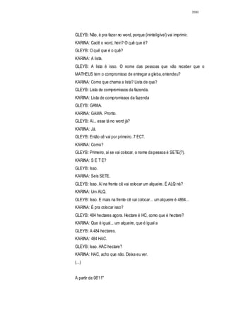 Relatório CPMI do Cachoeira parte 2