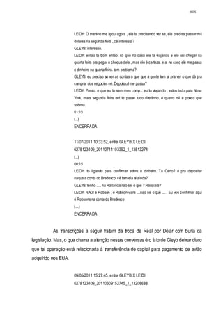 Relatório CPMI do Cachoeira parte 2