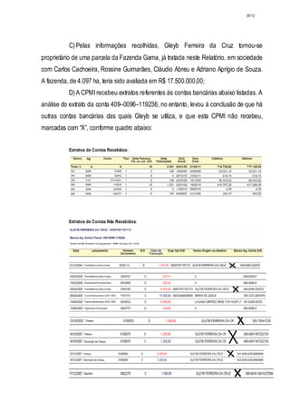 Relatório CPMI do Cachoeira parte 2