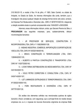 Relatório CPMI do Cachoeira parte 2