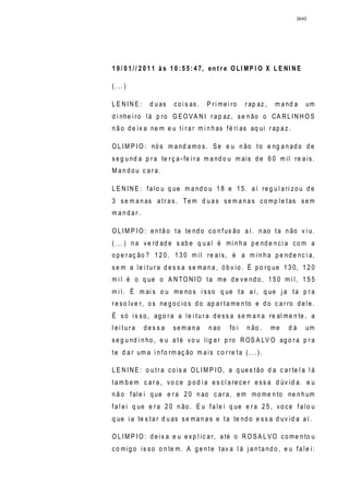 Relatório CPMI do Cachoeira parte 2