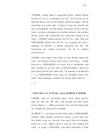 Relatório CPMI do Cachoeira parte 2