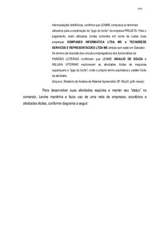 Relatório CPMI do Cachoeira parte 2