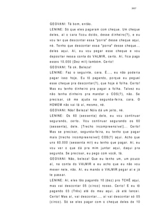 Relatório CPMI do Cachoeira parte 2