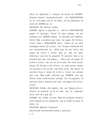 Relatório CPMI do Cachoeira parte 2