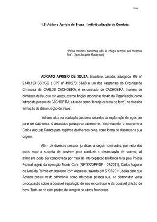 Relatório CPMI do Cachoeira parte 2