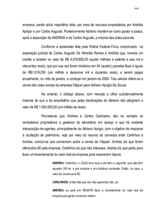 Relatório CPMI do Cachoeira parte 2