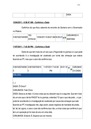 Relatório CPMI do Cachoeira parte 2