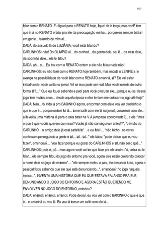 Relatório CPMI do Cachoeira parte 2