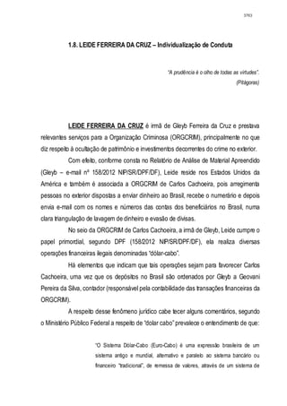 Relatório CPMI do Cachoeira parte 2