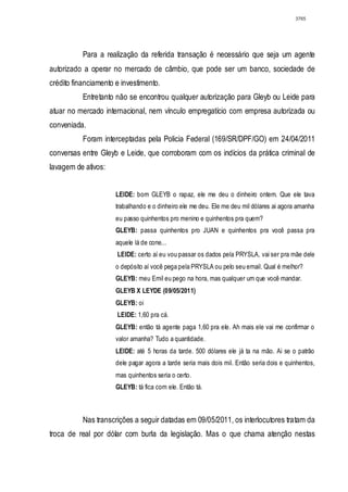 Relatório CPMI do Cachoeira parte 2