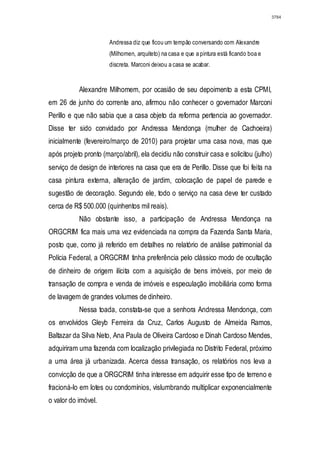 Relatório CPMI do Cachoeira parte 2