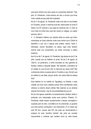 Relatório CPMI do Cachoeira parte 2