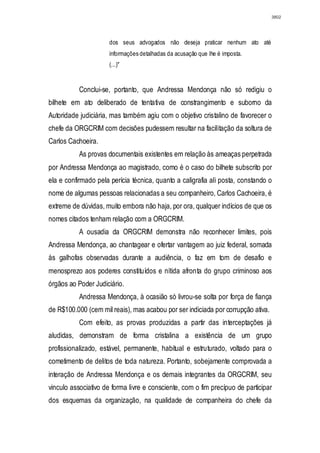 Relatório CPMI do Cachoeira parte 2