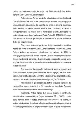 Relatório CPMI do Cachoeira parte 2