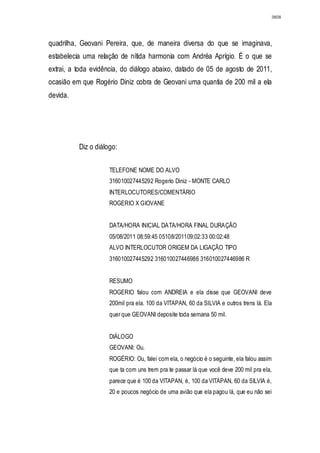 Relatório CPMI do Cachoeira parte 2