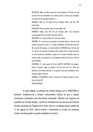 Relatório CPMI do Cachoeira parte 2