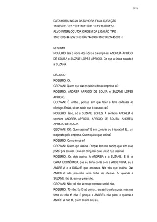 Relatório CPMI do Cachoeira parte 2