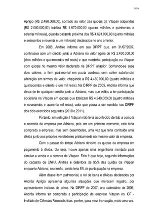 Relatório CPMI do Cachoeira parte 2