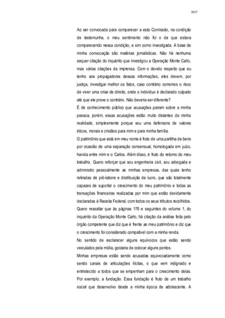 Relatório CPMI do Cachoeira parte 2