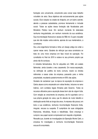 Relatório CPMI do Cachoeira parte 2