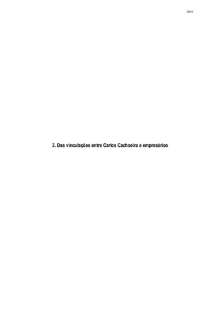 Relatório CPMI do Cachoeira parte 2