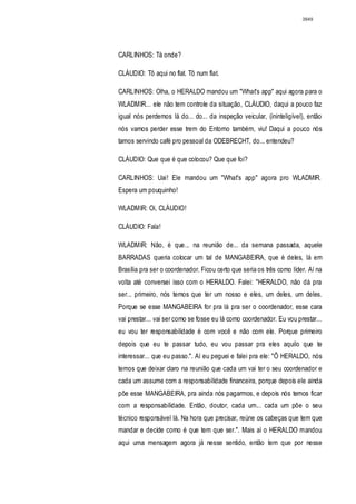 Relatório CPMI do Cachoeira parte 2