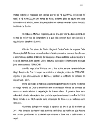 Relatório CPMI do Cachoeira parte 2