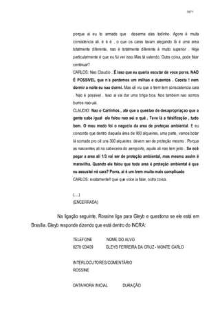 Relatório CPMI do Cachoeira parte 2